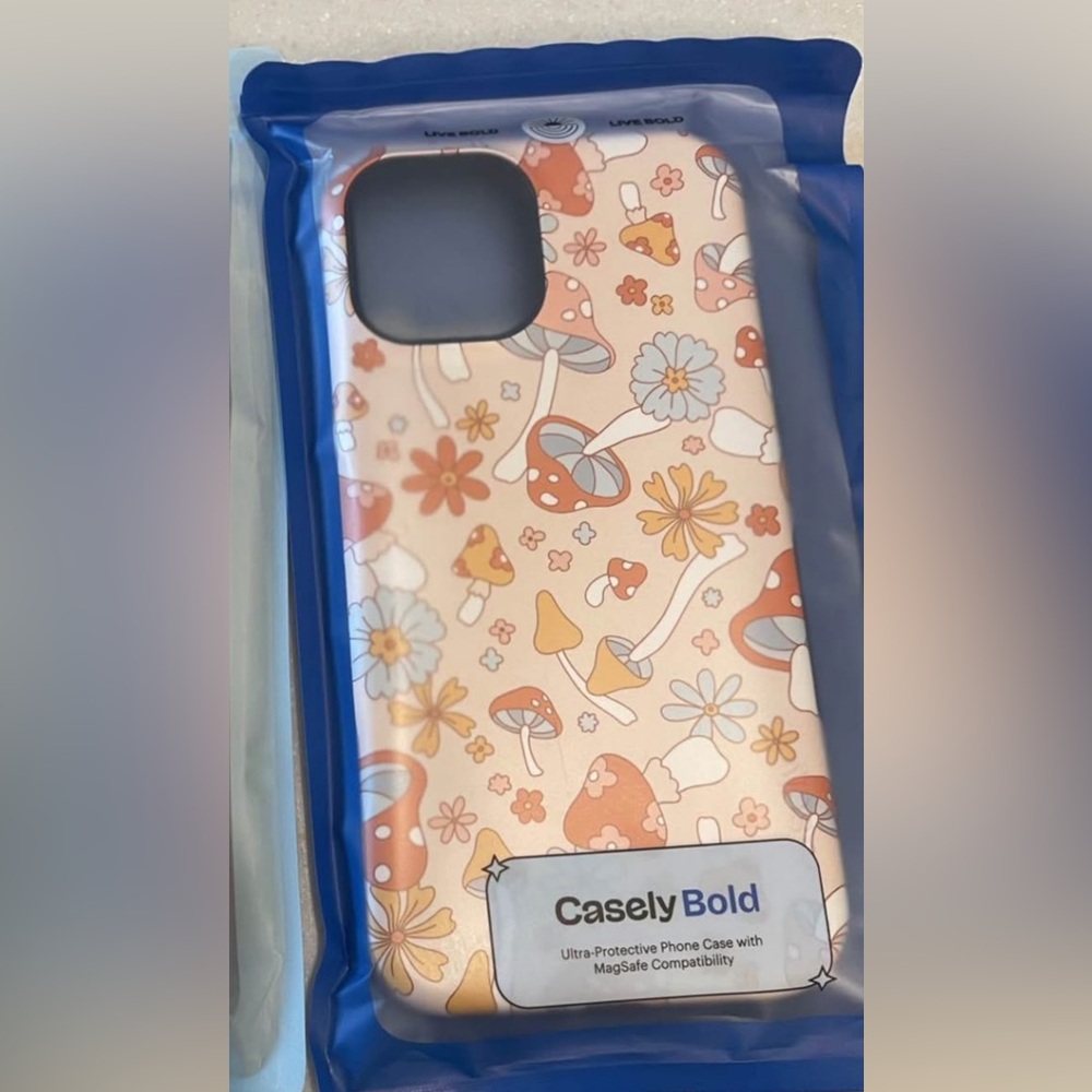 Casely Phone Case - Floral Mushrooms